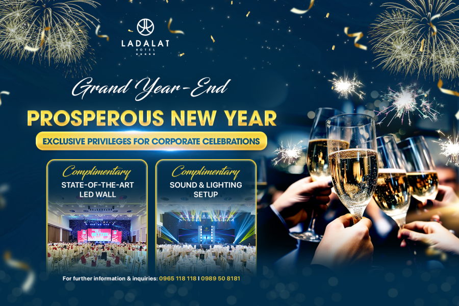 EXCLUSIVE PRIVILEGES FOR CORPORATE CELEBRATIONS FROM LADALAT HOTEL
